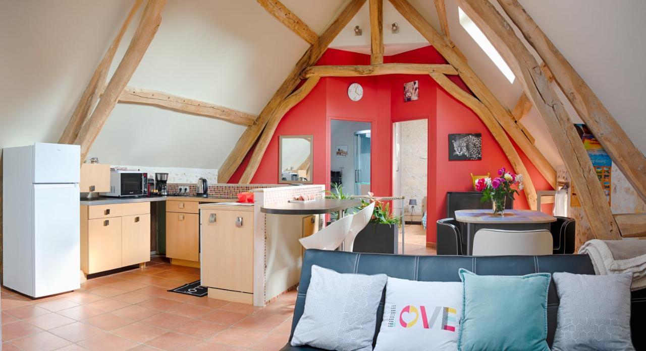 Ferienwohnung La Ferme Des Nonains Montjavoult Exterior foto